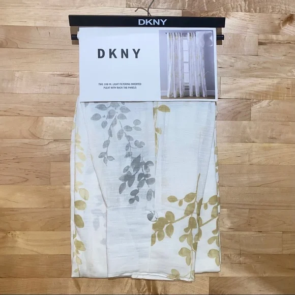 dkny watercolor petunia curtains
